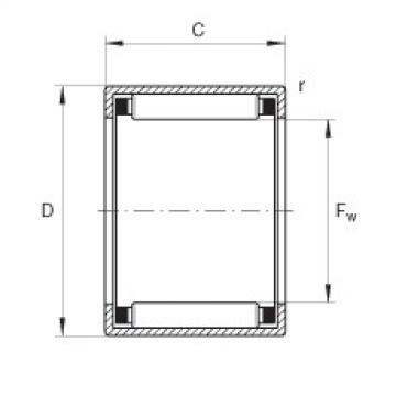 needle roller thrust bearing catalog HK0609 INA