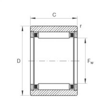 needle roller bearing sleeve NK10/12-TV INA