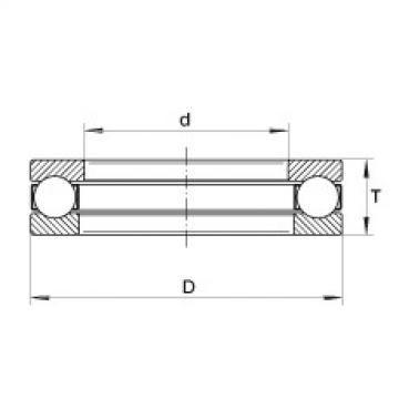 thrust ball bearing applications 2132 INA