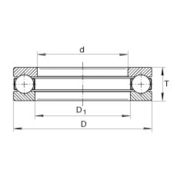 thrust ball bearing applications 2901 INA