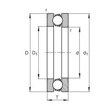 thrust ball bearing applications 511/530-MP FAG