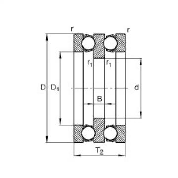 thrust ball bearing applications 52215 FAG