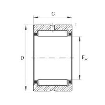 Needle Roller Bearing Manufacture NKS37 INA