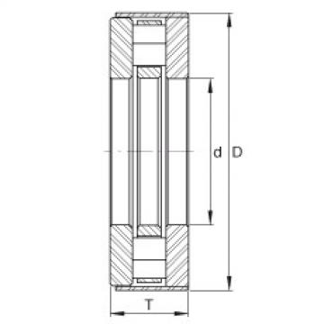 thrust ball images bearings RCT23-B INA