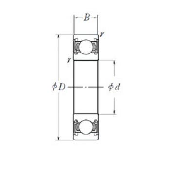 angular contact ball bearing installation BX35-1DDU NSK