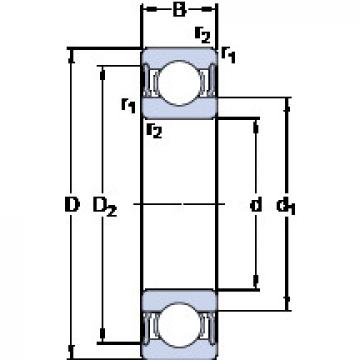 Bearing Original Brand W  6003-2RS1/VP311  SKF  