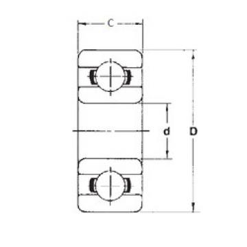 Bearing Original Brand MR117  FBJ   