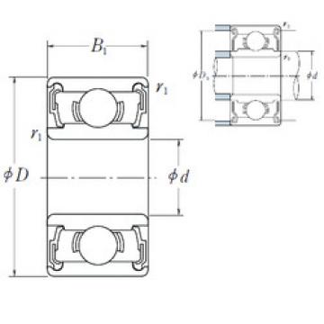 Bearing Original Brand MR  126  DD  NSK 