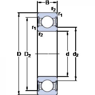 Bearing Original Brand RLS  10-2RS1  SKF  