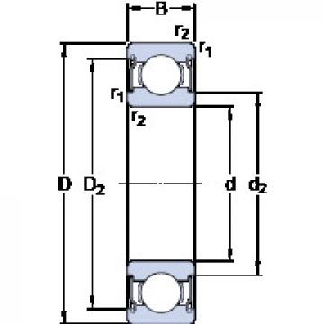 Bearing Original Brand W  630/2-2ZS  SKF  