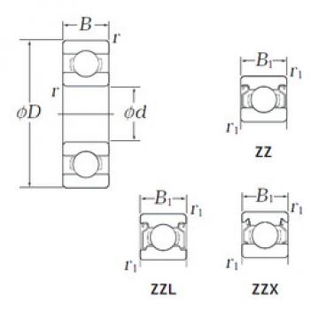 Bearing Original Brand OB82  ZZX  KOYO  