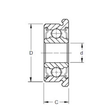 Bearing Original Brand MF106-2RS  ZEN   