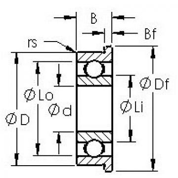 Bearing Original Brand SFR2-6  AST   