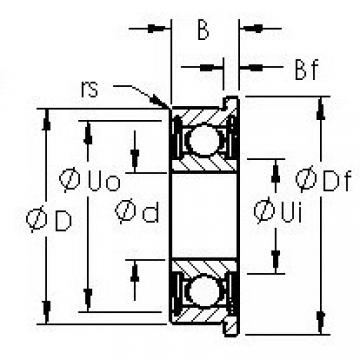 Bearing Original Brand SFR1-4ZZ  AST   