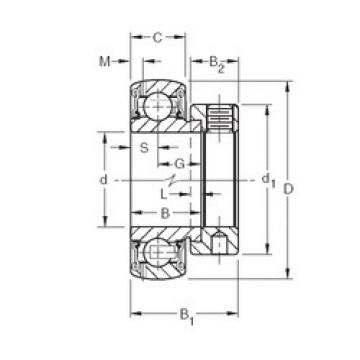 Bearing Original Brand GRA106RRB  Timken   