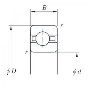 Bearing Original Brand KAC080  KOYO   