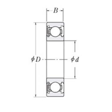 Bearing Original Brand KLNJ1/2-RS  RHP   