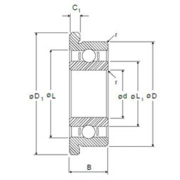 Bearing Original Brand LF-1790  NMB   