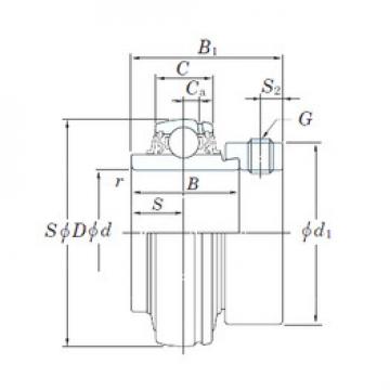 Bearing Original Brand NA206-19  KOYO   