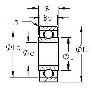 Bearing Original Brand SRW1-4  AST   