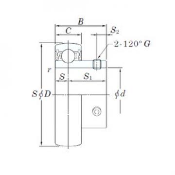 Bearing Original Brand SB204  KOYO   