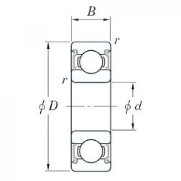 Bearing Original Brand SE  6000  ZZSTMG3  KOYO 