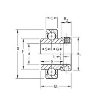 Bearing Original Brand SMN106K  Timken   