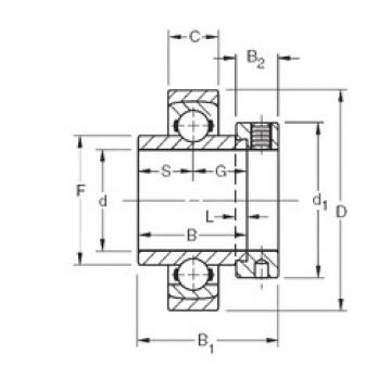 Bearing Original Brand SMN107KS  Timken   