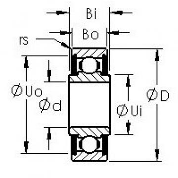 Bearing Original Brand SRW1-4-TT  AST   