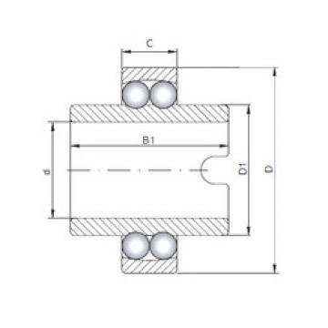 Self-Aligning Ball Bearings 11207 ISO