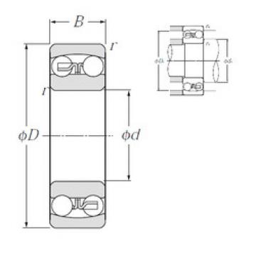 Self-Aligning Ball Bearings 1200S NTN