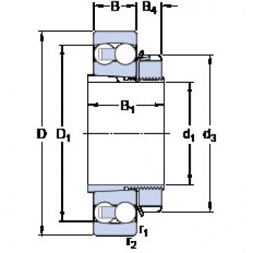 Self-Aligning Ball Bearings 1209 EKTN9 + H 209 SKF