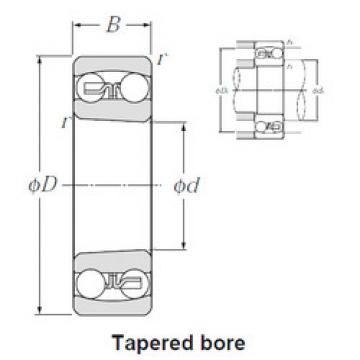 Self-Aligning Ball Bearings 1205SK NTN