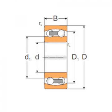 Self-Aligning Ball Bearings 128P MPZ