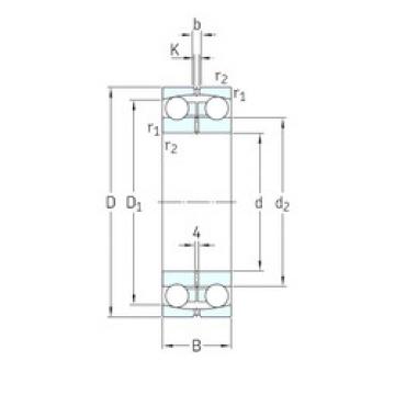 Self-Aligning Ball Bearings 13948 SKF