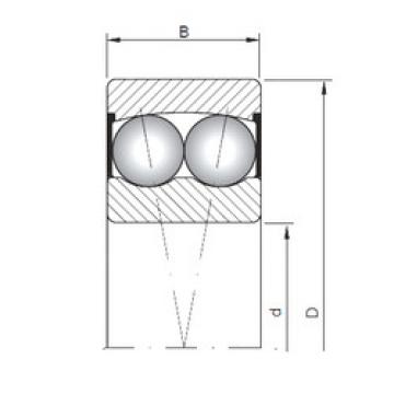 Self-Aligning Ball Bearings 2202-2RS ISO