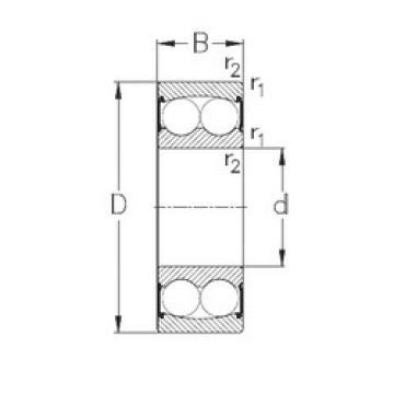 Self-Aligning Ball Bearings 2202-2RS NKE