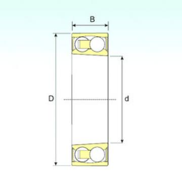 Self-Aligning Ball Bearings 2205-2RSKTN9 ISB