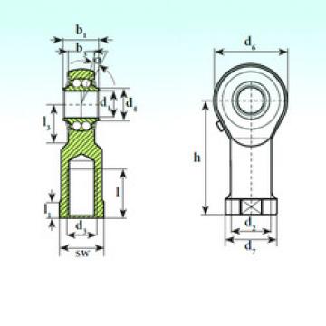 Self-Aligning Ball Bearings TSF 06 BB ISB