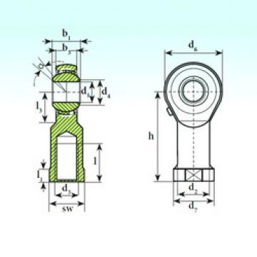 Self-Aligning Ball Bearings TSF 06 BB-O ISB