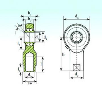 Self-Aligning Ball Bearings TSF 10 BB-E ISB