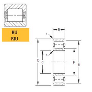 Cylindrical Roller Bearings 100RU02 Timken