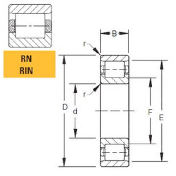 Cylindrical Roller Bearings 125RIN550 Timken