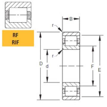 Cylindrical Roller Bearings 125RIF550 Timken