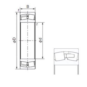 Cylindrical Roller Bearings 21309AX NACHI