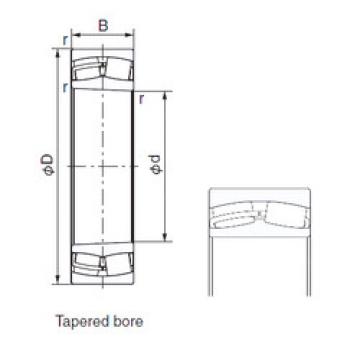 Cylindrical Roller Bearings 24028AXK30 NACHI