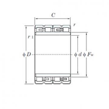 Cylindrical Roller Bearings 312943/1YD KOYO