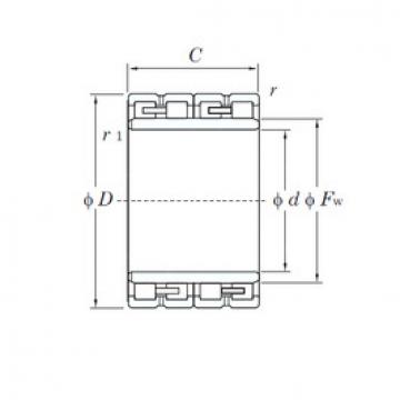 Cylindrical Roller Bearings 44FC30150W KOYO