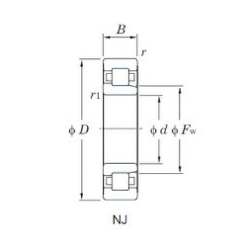 Cylindrical Bearing NJ212 KOYO