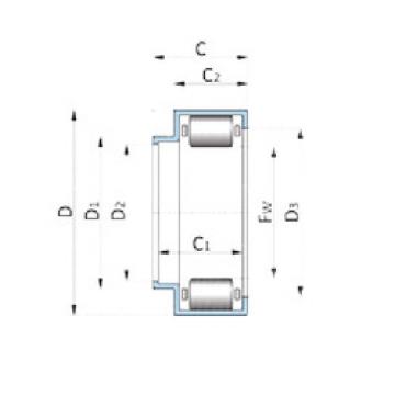 Cylindrical Roller Bearings 712067400 INA